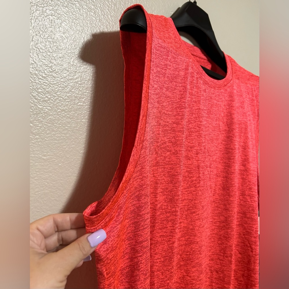 NWT Old Navy Active Orange/ Pink Sleeveless Workout Top-size xlTall - Picture 3 of 8